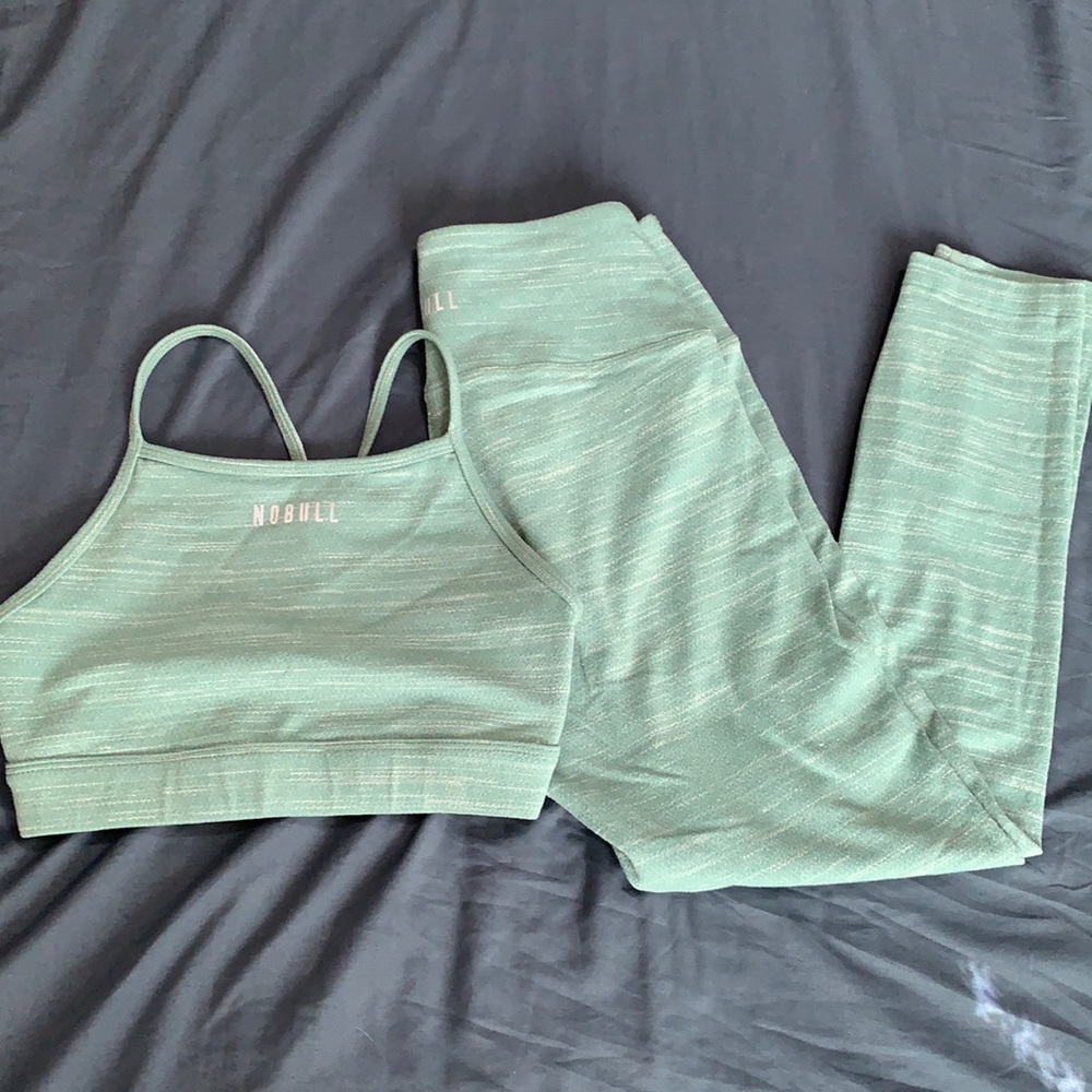 Nobull leggings and sports bra set